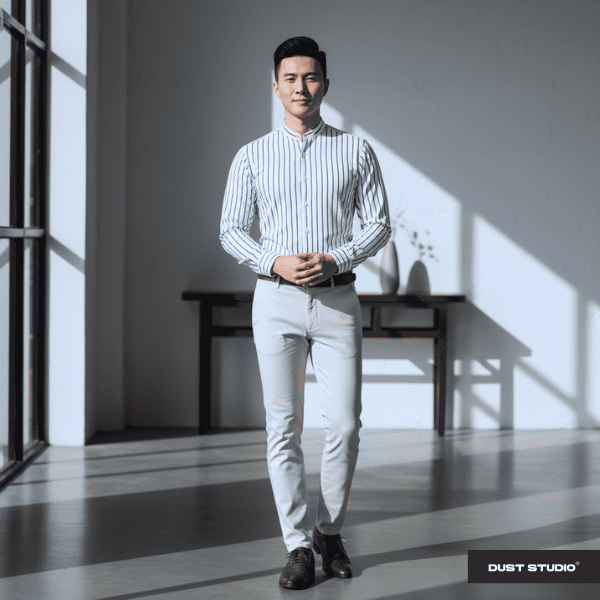 Sơ mi kẻ sọc – Trẻ trung và dễ phối đồ